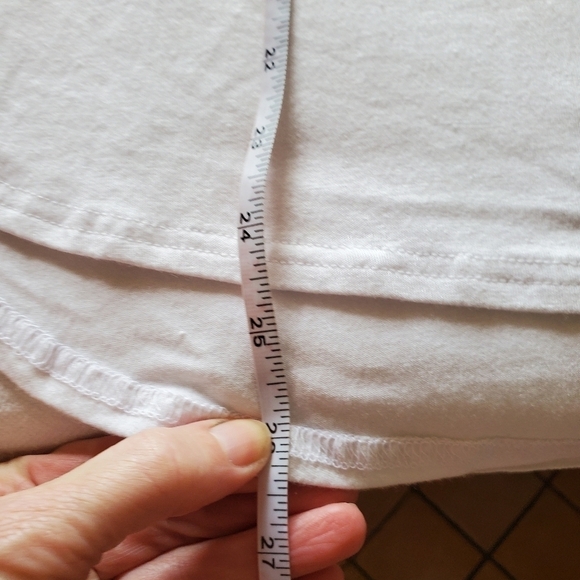 Joseph A White Scalloped Lace Sleeveless Sz. S Tank Top Tunic - Picture 11 of 11